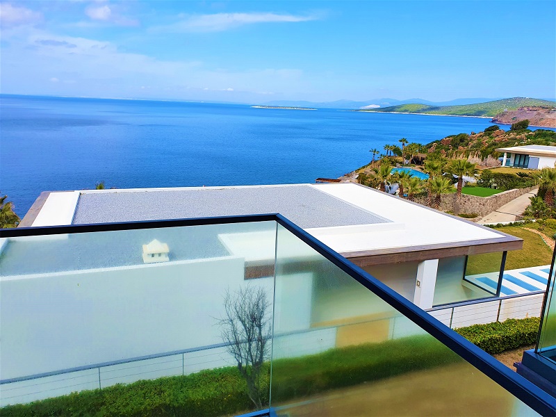 Bodrum gundogan denize sifir satilik villa
