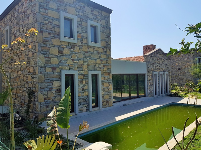 Bodrum Bitezde Satılık Yeni Müstakil Villalar Evler